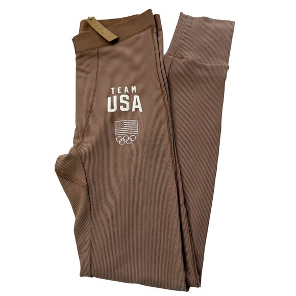 SKIMS Soft Lounge Rib Leggings Team USA Sienna Small‎ - Picture 6 of 12